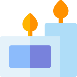 Aromatic candle icon