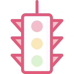 Traffic lights icon