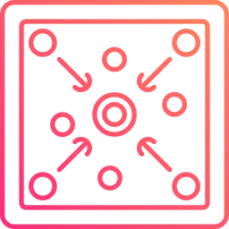 carrom Icône