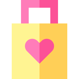 Gift bag icon