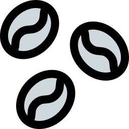 Coffee beans icon