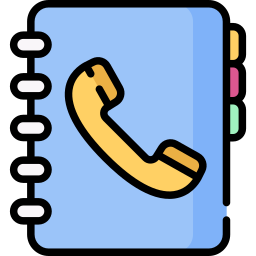 Phone book icon