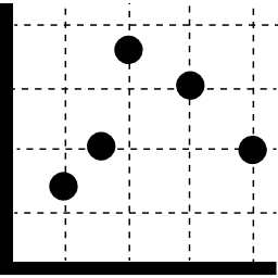 grafika w kropki ikona