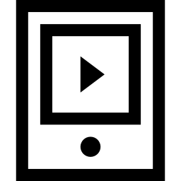 Multimedia player icon