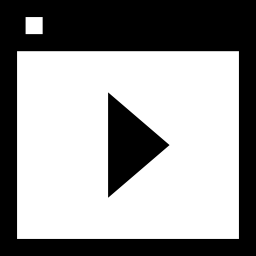 Multimedia player icon