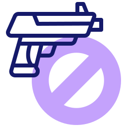 No weapons icon