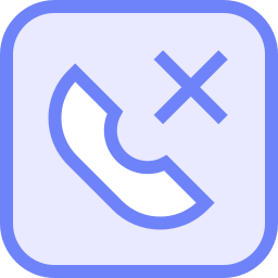 Missed call icon