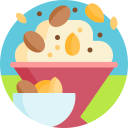 Dried fruits icon