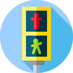 Traffic lights icon