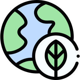 Green earth icon