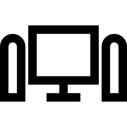 Tv screen icon