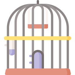 Bird cage icon