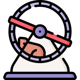 Hamster wheel icon