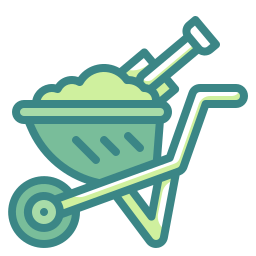 Wheelbarrow icon