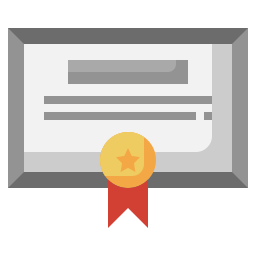 Certificate icon