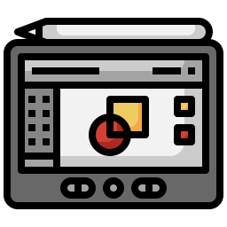 Graphic tablet icon