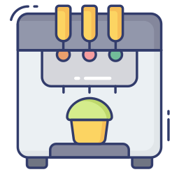machine à glace Icône