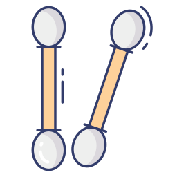 Ватные палочки иконка
