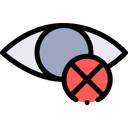 Close eyes icon