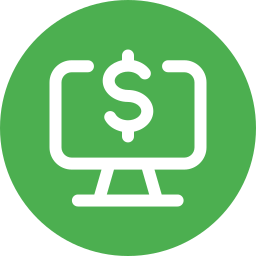 Online payment icon