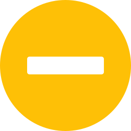 Minus button icon