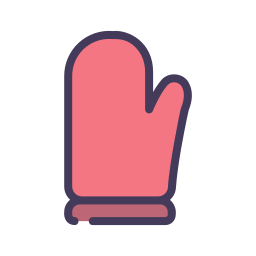 Oven glove icon