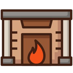 Fireplace icon