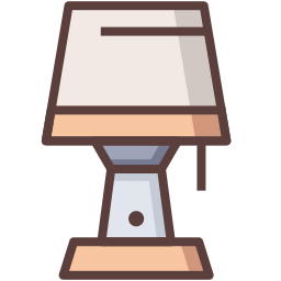 Table lamp icon