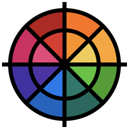 Color circle icon