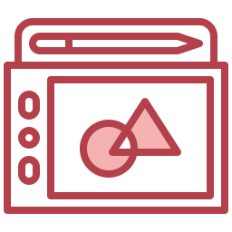 Graphic tablet icon