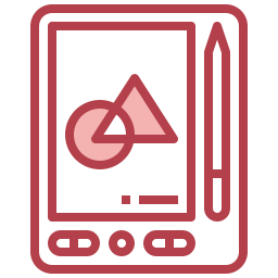 Graphic tablet icon