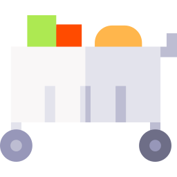 Serving cart icon