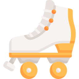 Roller skates icon