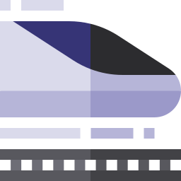 High speed train icon