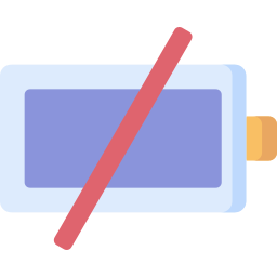 batterie leeren icon