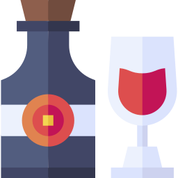 Wine bottle icon