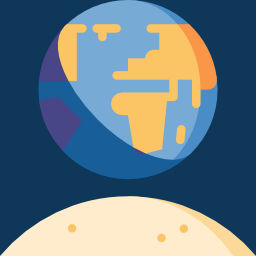 Planet earth icon