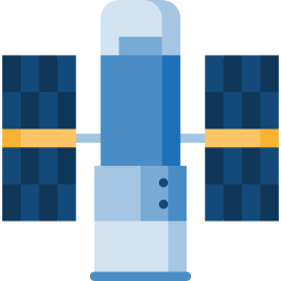 hubble-ruimtetelescoop icoon