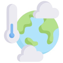 Climate change icon