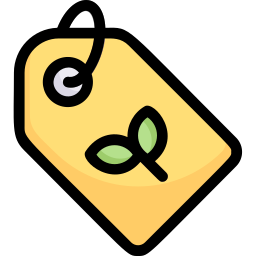 Eco tag icon