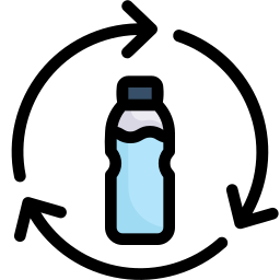 Recycle bottle icon