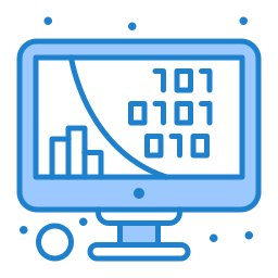 Binary codes icon