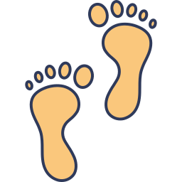 Footprint icon