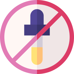 No syntethic colors icon