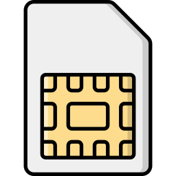 sim karte icon