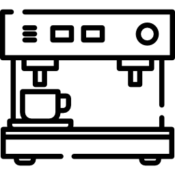 macchina per il caffè icona