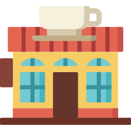 Coffee shop icon