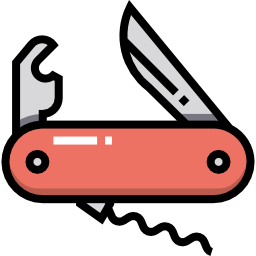 Swiss army knife icon