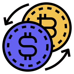 Exchange rate icon