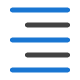 rechts ausrichten icon